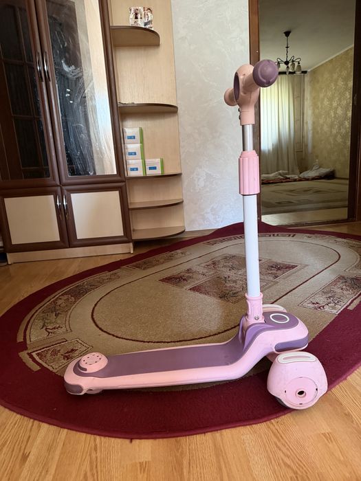 Складной самокат  для девочек