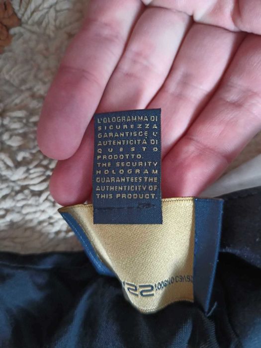 Yellow dress with multicoloured print Class Roberto Cavalli rochie zi