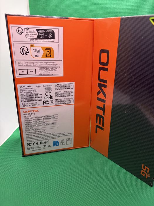 Oukitel WP55 Pro 512/48 16+32 Negru / Portocaliu