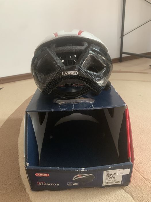Cască Ciclism Șosea ABUS Viantor – Mărimea M (52-58 cm), Ca Nouă