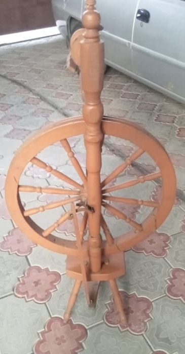 Прялка, колёсная прялка