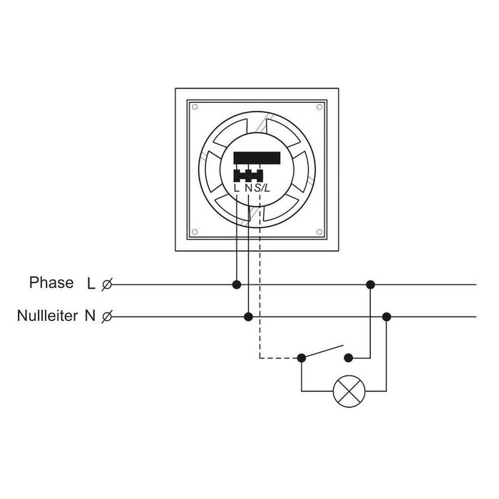 Вентилатор за баня с датчик за влага и таймер квадратен с клапа - 5%