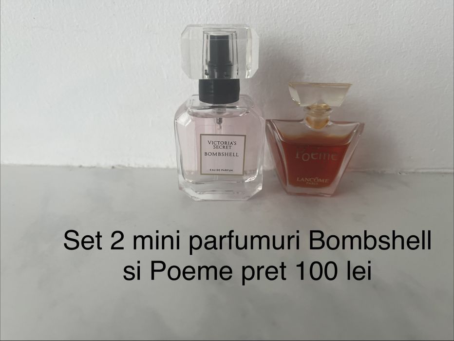 Seturi formate  din 2  mini parfumele in miniatura