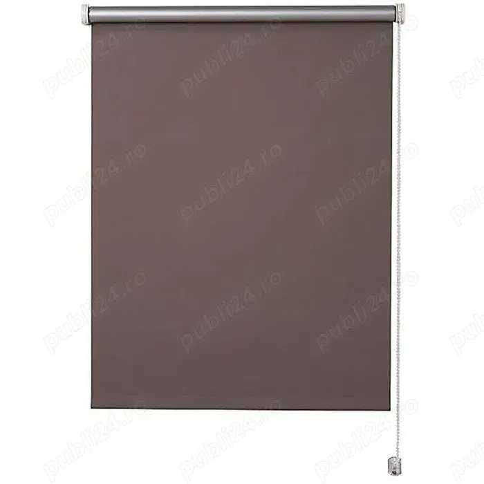 Jaluzea termica opaca tip rulou Pama COLOURS, poliester, maro