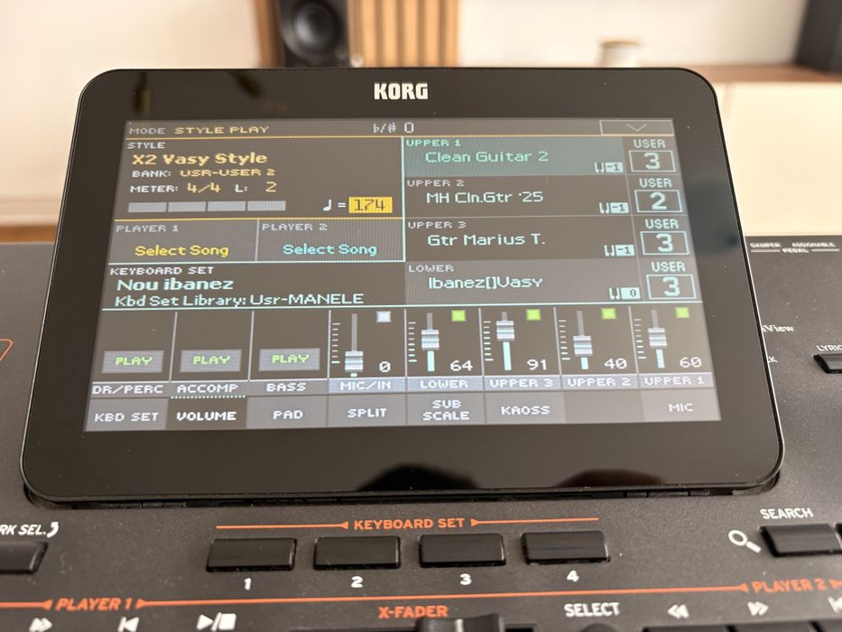 Korg pa4x 76 Oriental