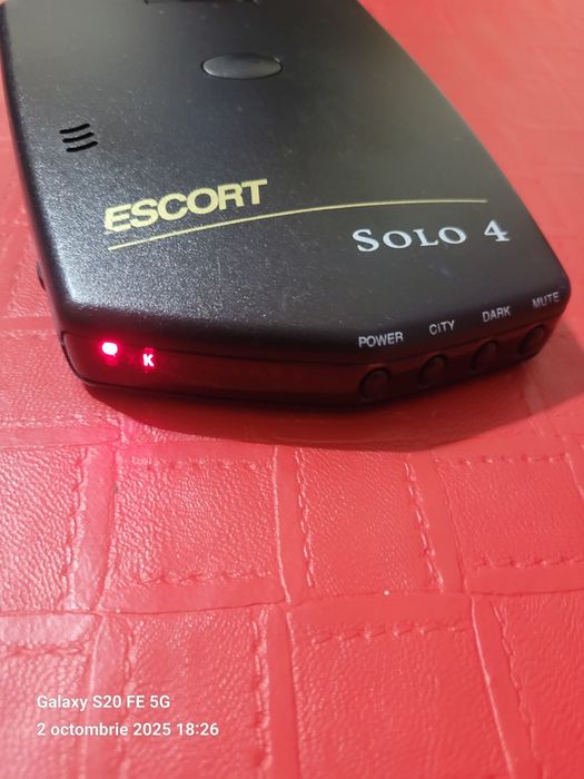 Detector radar portabil ESCORT Solo 4