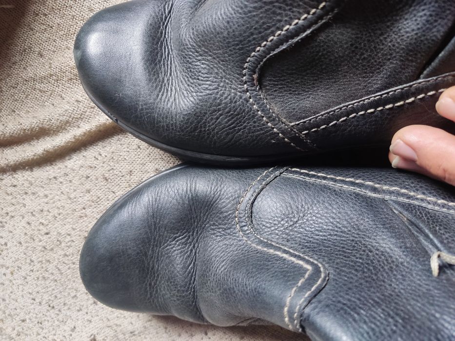 cizme piele dama cu blana naturala masura  37