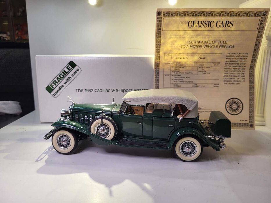 Колекционерски колички от метал мащаб 1/24  Дъмбари минт,Фнклин минт