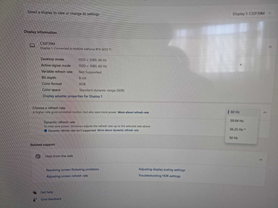 32" FHD Monitor Curbat Samsung