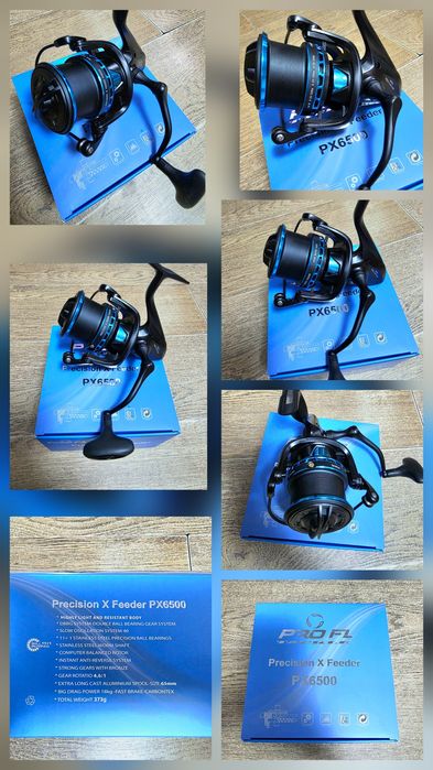 Feeder PRO FL Strategist X Ultra Pro Distance Competition 4.20 180g + Mulineta PRO FL Precision X Feeder PX6500 11+1 Rulmenți NEW 2026