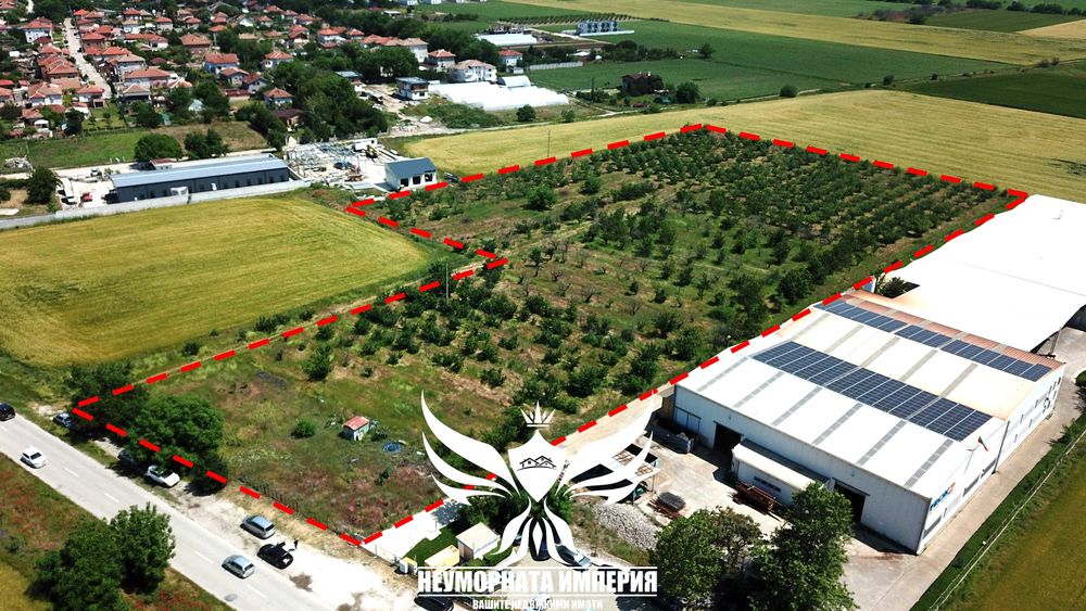 Продавам земя/имот 21124кв.м. преди село Крумово на първа линия по асфалтов път