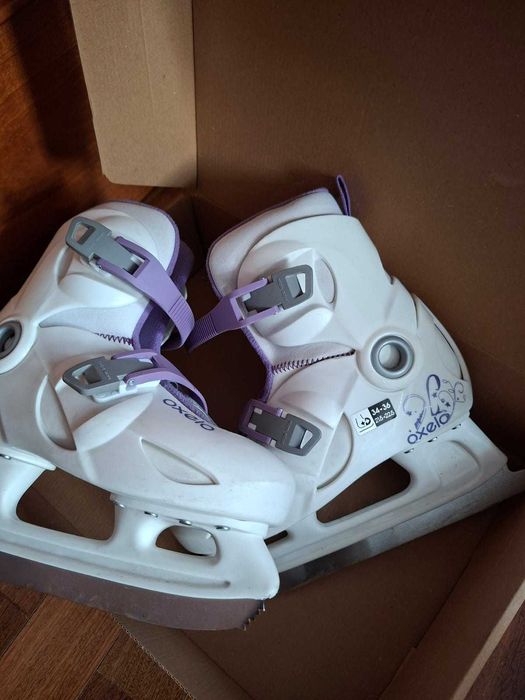 Patine albe 34-36 OXELO