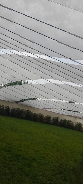 Установка солнцезащитной сетки.