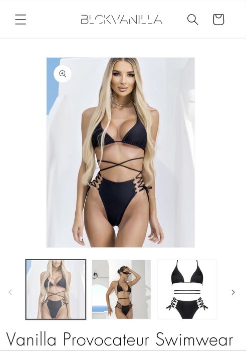 black vanilia бански