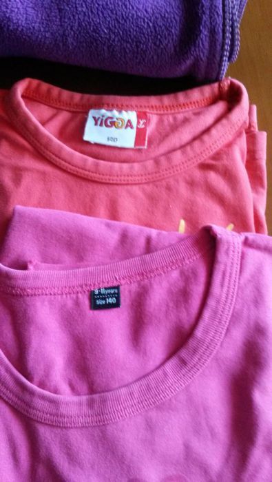 Лот дънки, тениски и сутчер