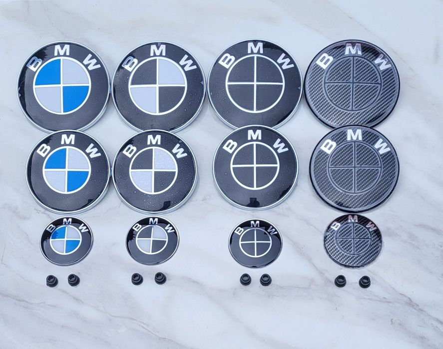 Емблема За БМВ С Подарък Тапи За Монтаж / BMW Емблеми За Всички Модели