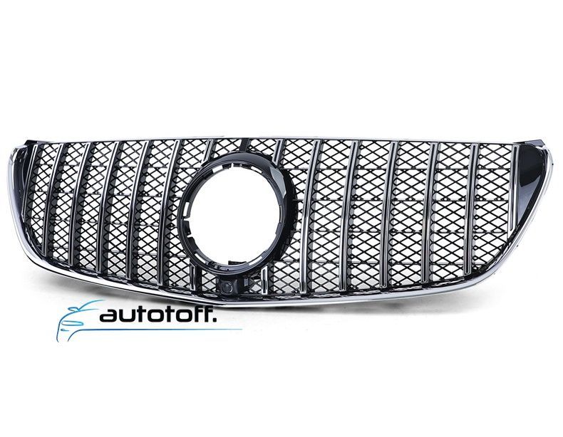 Grila Mercedes V-Class W447 compatibila cu V-Class W447 (14-19) GT Panamericana Design