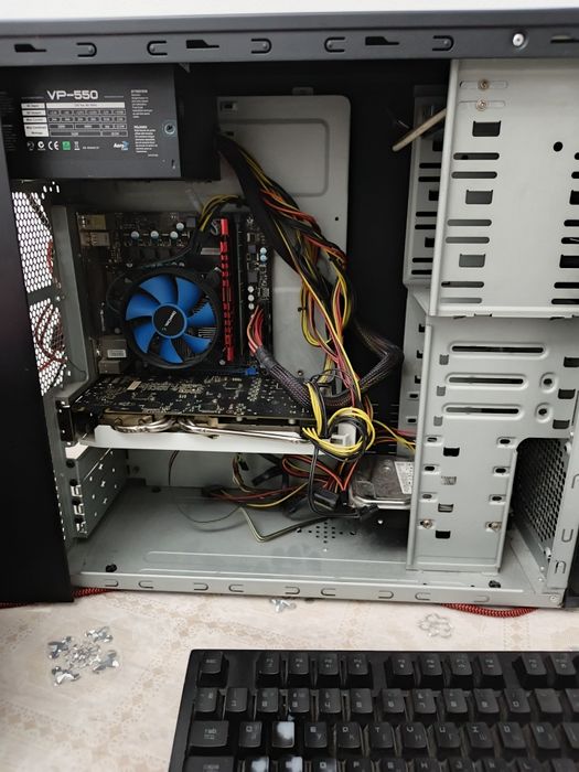 Отличный Компьютер для игр и офиса. Мышка+ клавиатура + наушники