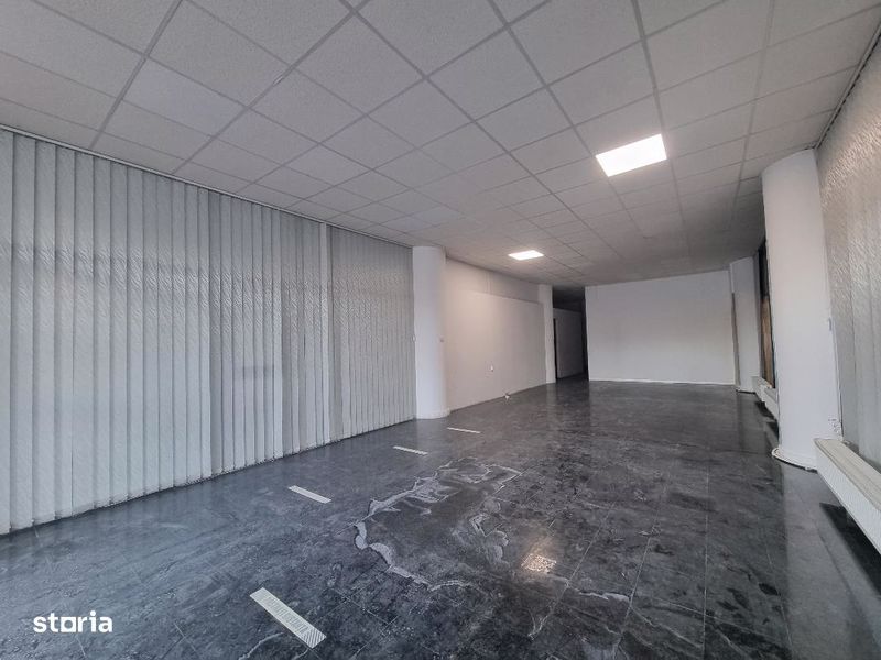 Închiriere spațiu comercial parter, zona pietonală Târgu Jiu – 130 mp