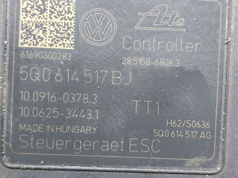 Pompa ABS Skoda Superb III Combi (3V5) [Fabr 2015-2024] 5Q0614517BJ /