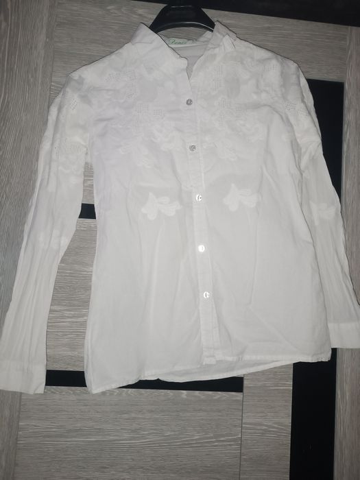Школьная блузка х/б