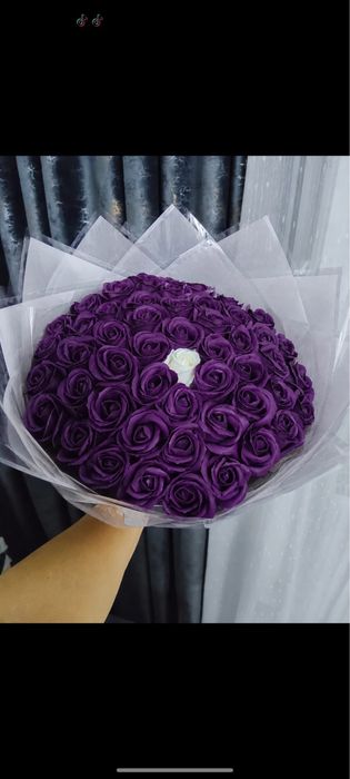 Buchet de trandafiri din sapun