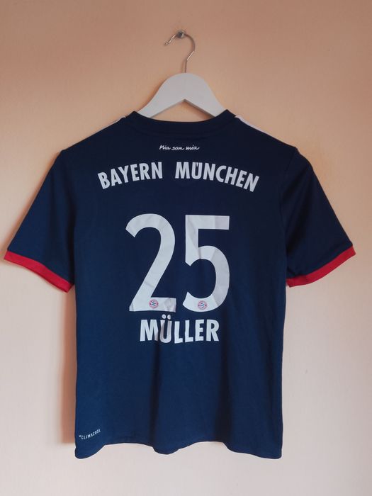 Tricou Fotbal Copii Bayern Munchen #25 Muller