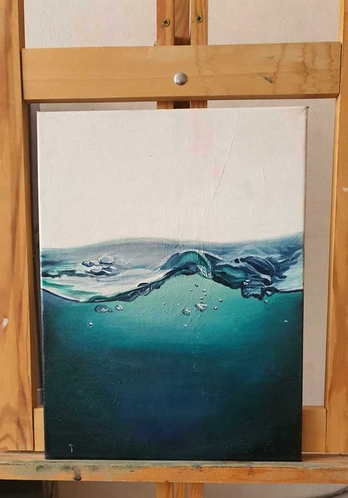 Авторска картина 30/40 см платно с подрамка