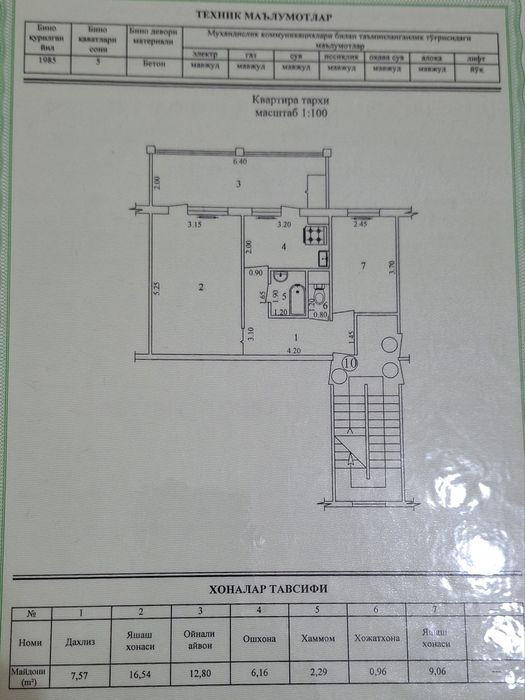 Продам 2-х комнатную  квартиру массив А.Югнакий.  (ТТЗ)