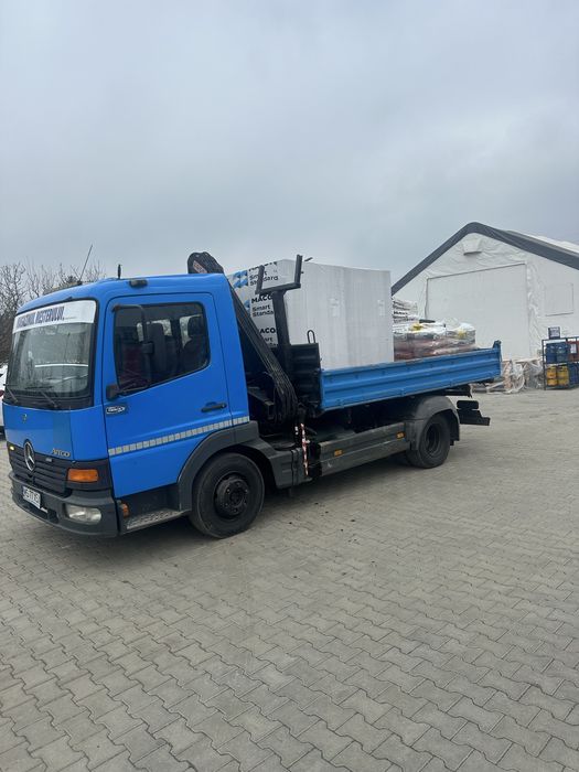 Mercedes atego 815 ~ macara ~ basculabil 3 parti
