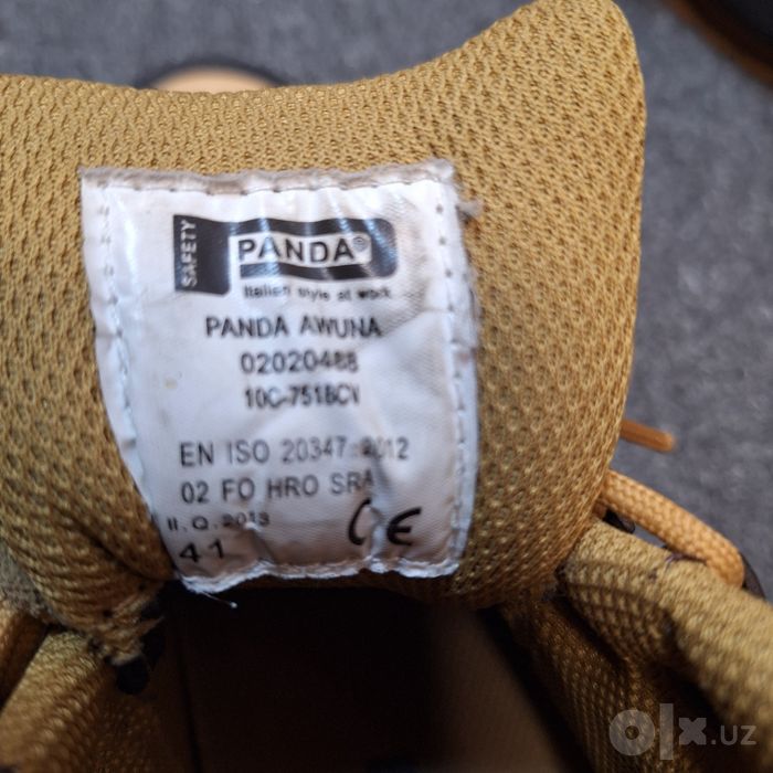 Panda кожаные ботинки