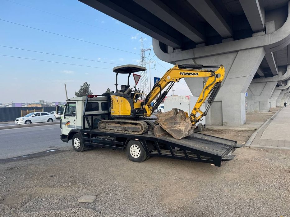 Услуги Мини(МАЛЮТКА) ЭКСКОВАТОРА И ПОГРУЗЧИКА ! Высота - 2м-2.40м!!