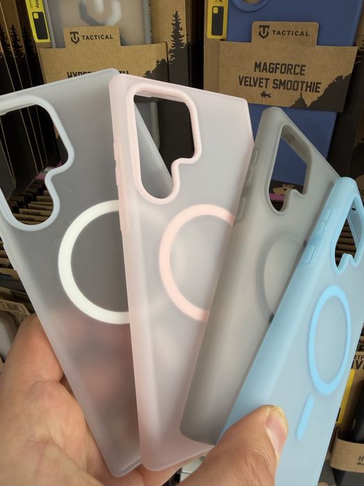 Samsung Galaxy S24 Ultra,Samsung Galaxy S23 Ultra матиран MAGSAFE гръб