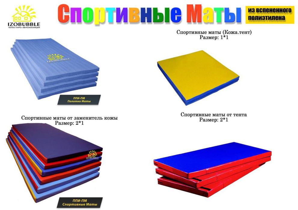 Спортивные маты