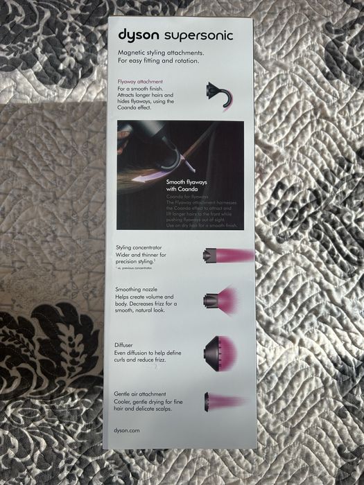 Dyson Supersonic HD07 – Feon profesional, nou în cutie + accesorii
