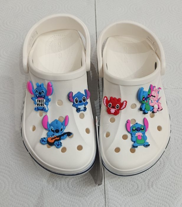 Джибитс набор стич, украшения для обуви, Jibbitz на crocs