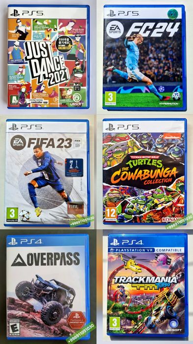 PlayStation 4 - 5 disk