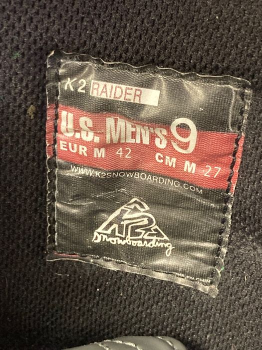 Сноуборд обувки Vans и K2