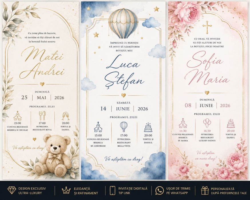 Invitatii digitale!