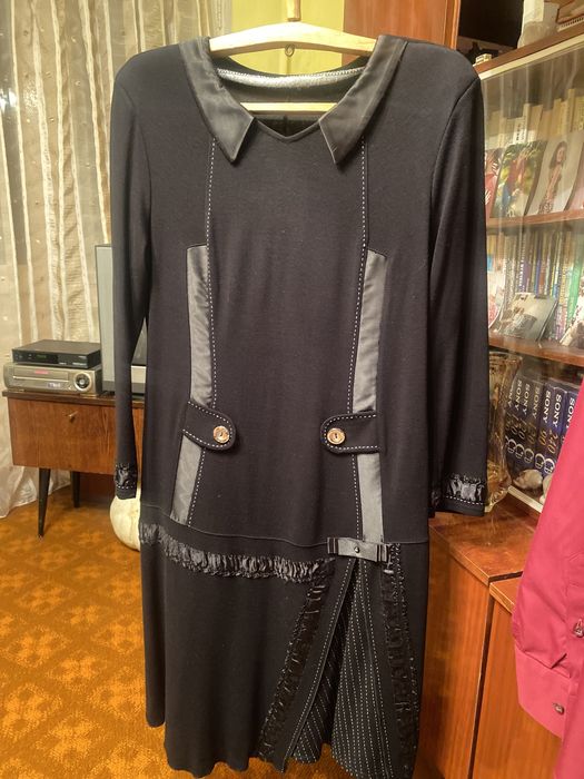 Бархатный пиджак, кофточка и платье