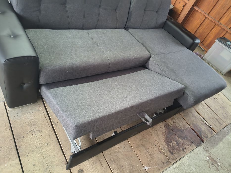 Canapea living sau colțar extensibil cu lada depozitare