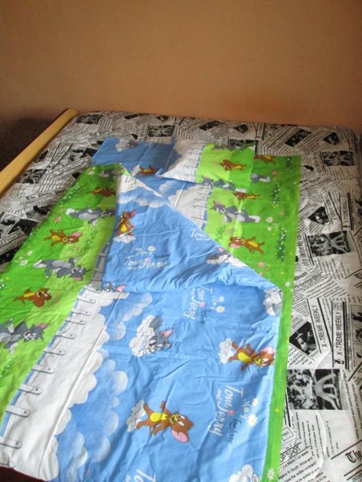 Бебешки спални комплекти - завивка/плик,долен чаршаф и калъфка