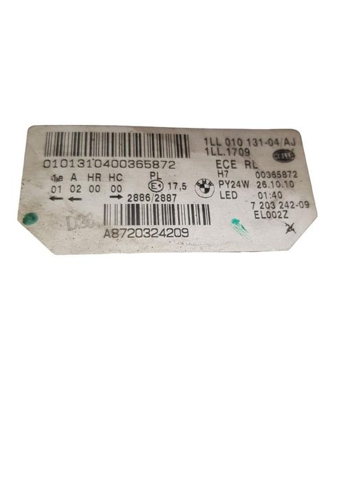 Far Dreapta Halogen Bmw Seria 5 F10 F11 2010+