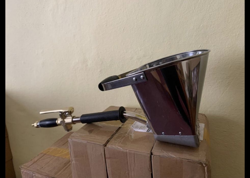 Pompa tencuit pistol cancioc inox pneumatic tencuit traditionala tinci