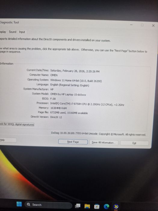 GAMING Laptop HP Omen 15