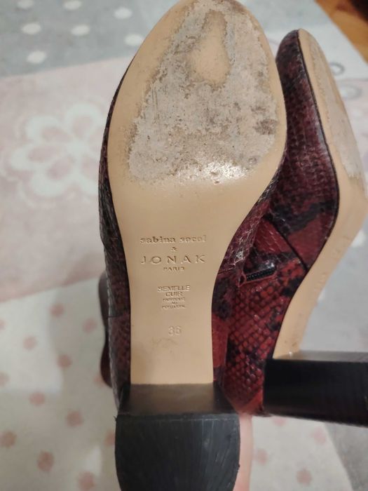Ghete piele Jonak mas 36