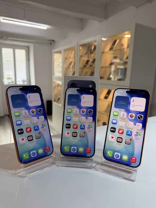  iPhone 17 Pro 256 si 512 gb ! Impecabile ! 2 Ani garantie + cadou