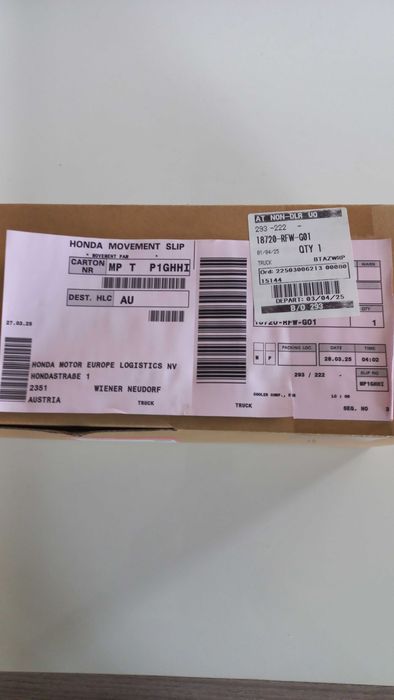 Охладител EGR за Honda CRV 4 2013 2.2 CDTIг.