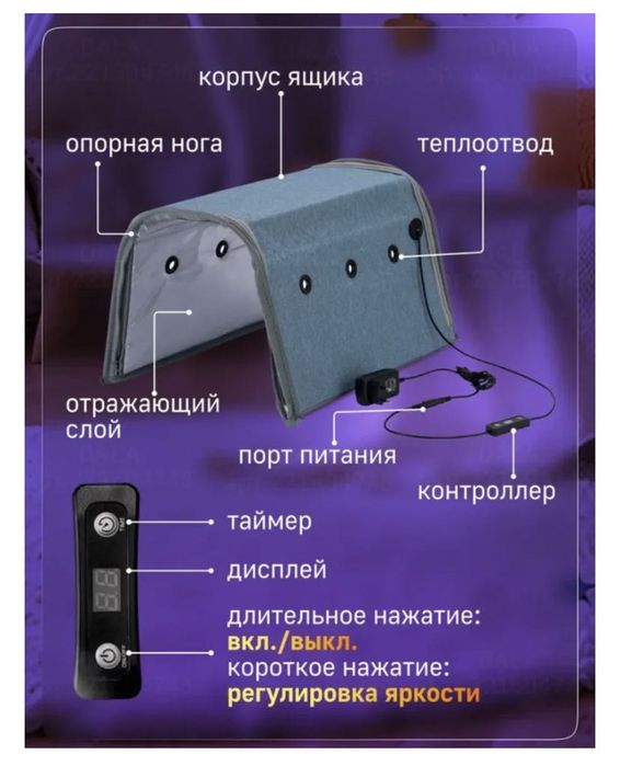 Фотолампы от желтушки