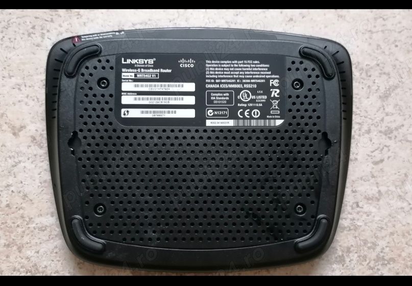 Router wireless CISCO Linksys WRT54G2